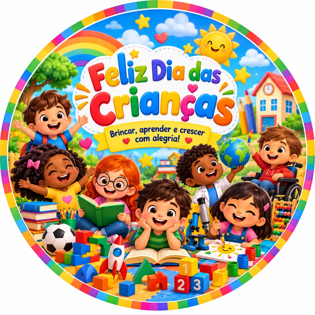 Painel Dia das Crianças PP - Educação Infantil em PDF — imagem 3