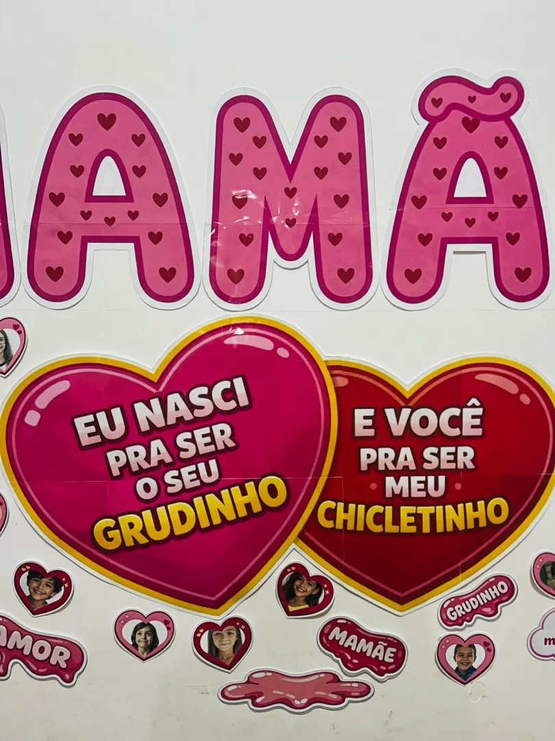 🩷PAINEL DIA DAS MÃES PARA APRESENTAÇÃO MUSICAL 🎵 CHICLETINHO💕 — imagem 2