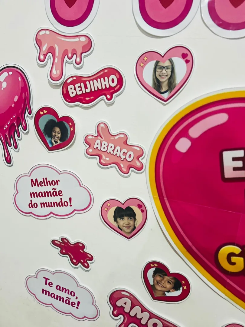 🩷PAINEL DIA DAS MÃES PARA APRESENTAÇÃO MUSICAL 🎵 CHICLETINHO💕 — imagem 3