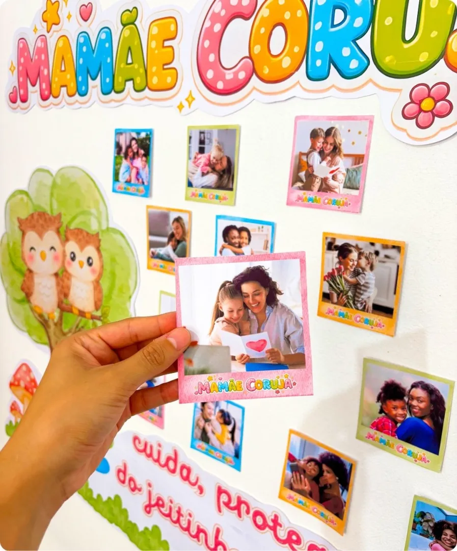 PAINEL DIA DAS MÃES PARA ESCOLA - PDF — imagem 3