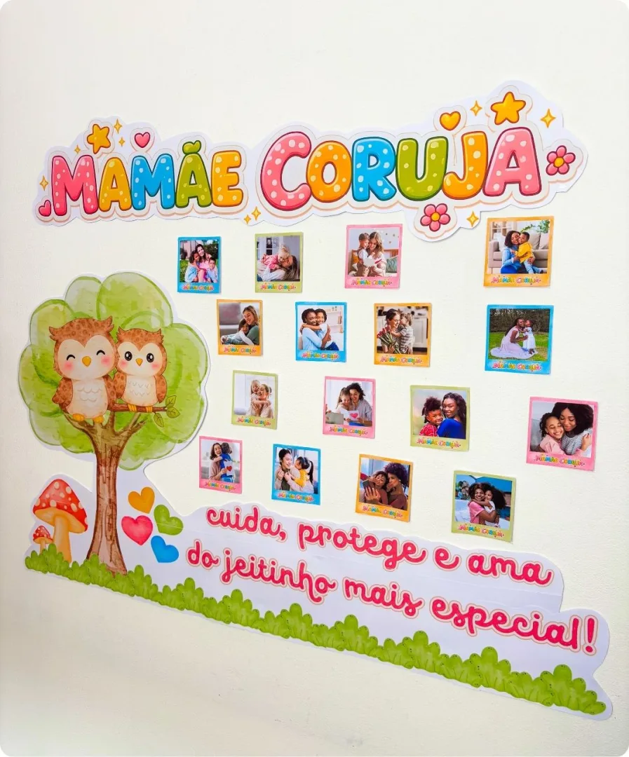 PAINEL DIA DAS MÃES PARA ESCOLA - PDF — imagem 4