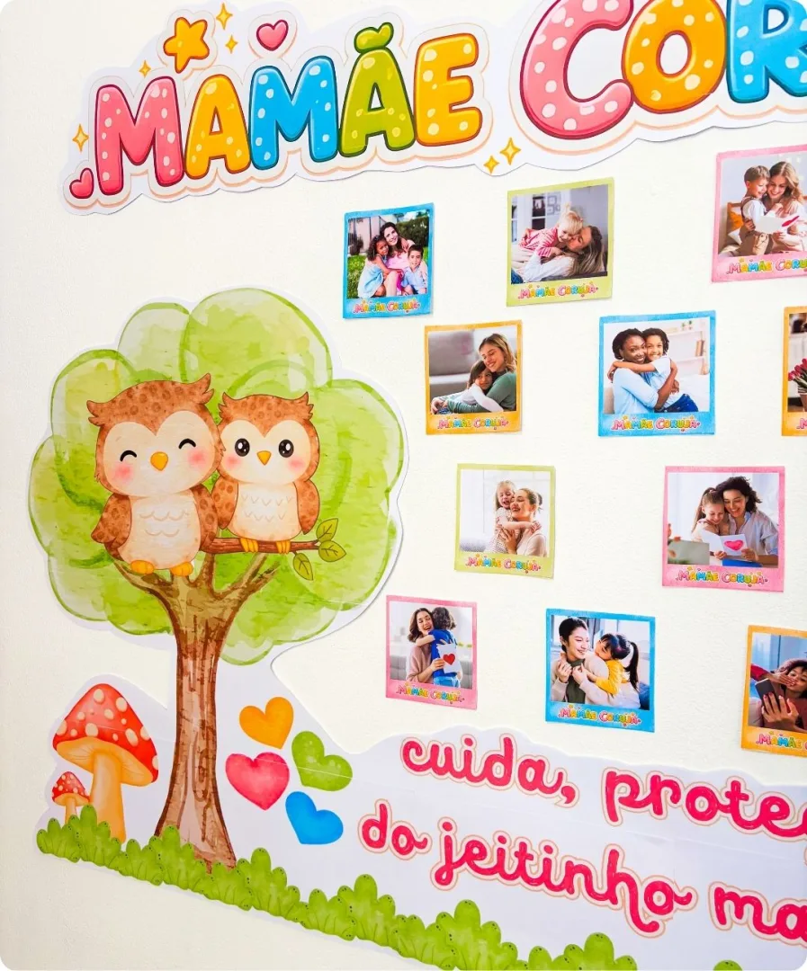 PAINEL DIA DAS MÃES PARA ESCOLA - PDF — imagem 7