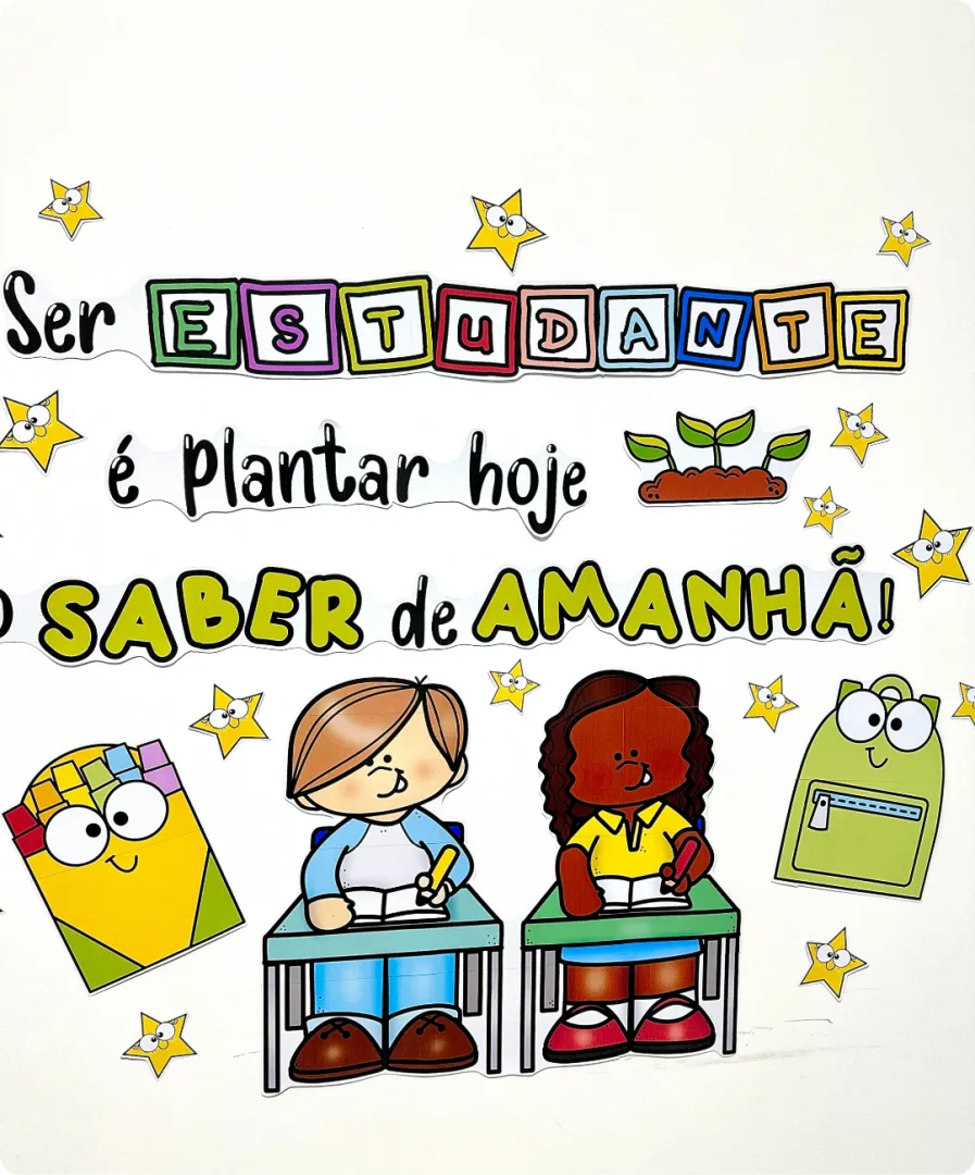 Painel Decorativo Dia do Estudante para Imprimir PDF — imagem 5