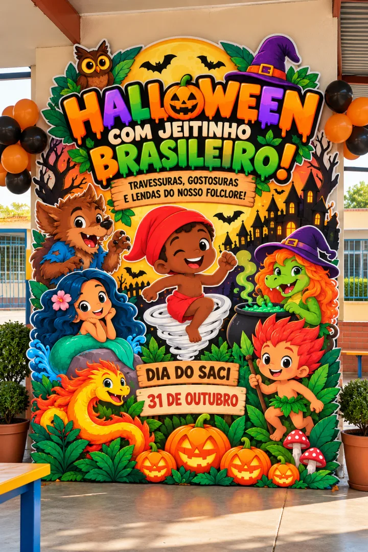 Painel Halloween com Jeitinho Brasileiro - PDF - 1º ao 5º ano — imagem 5