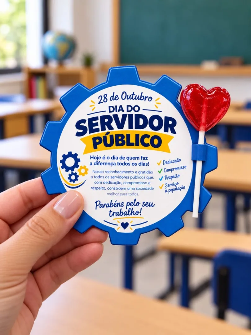 Painel Dia do Servidor Público - PDF para Imprimir — imagem 4
