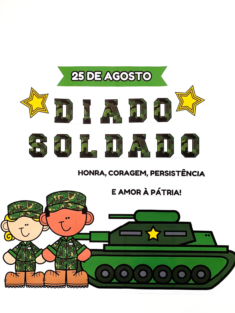 Painel Dia do Soldado - 25 de Agosto — imagem 2
