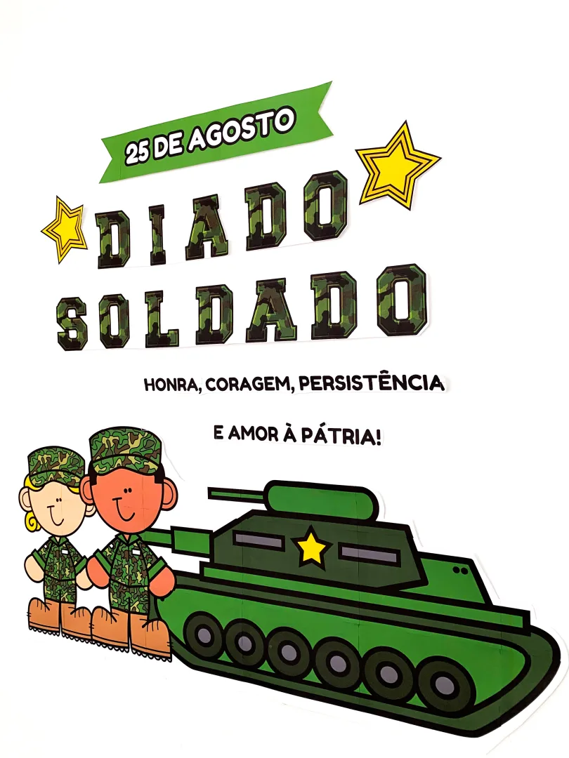 Painel Dia do Soldado - 25 de Agosto — imagem 4