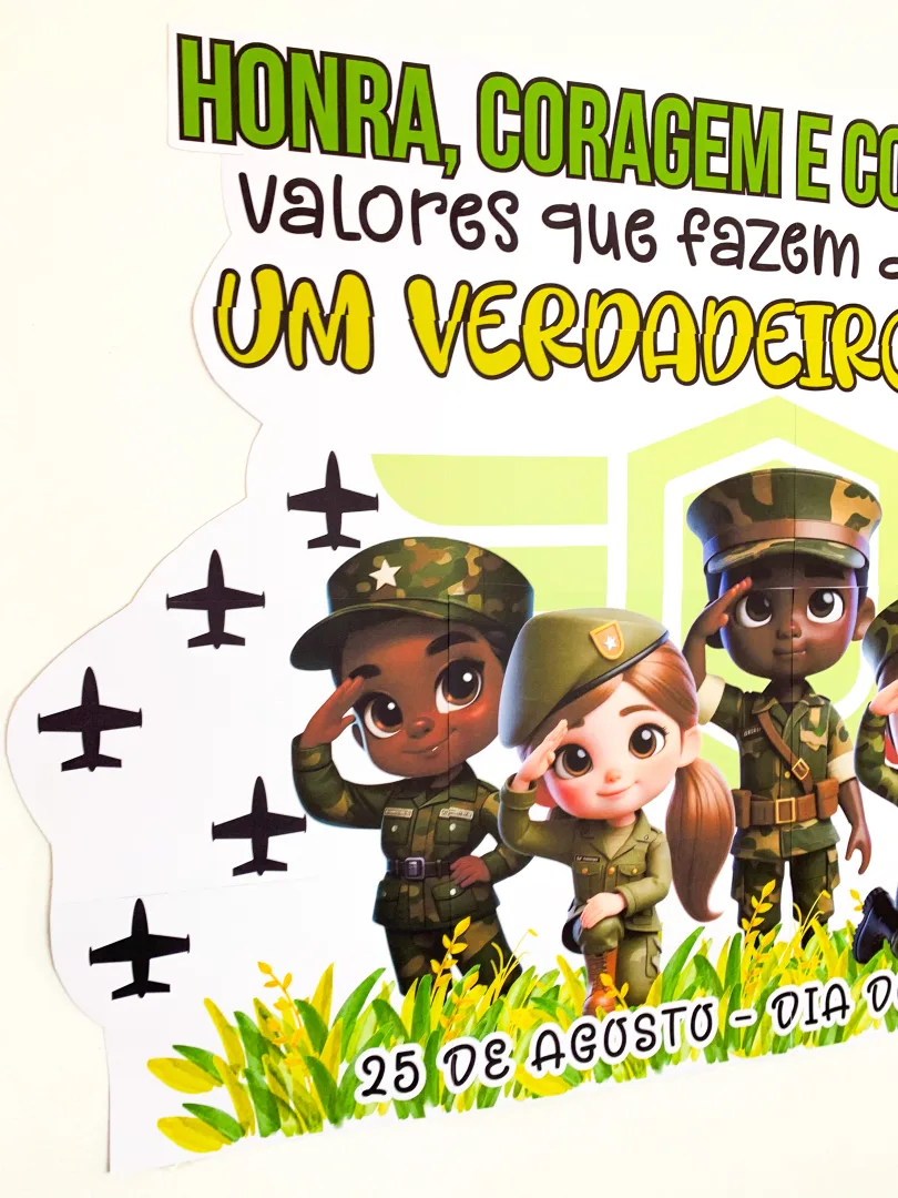 Painel Dia do Soldado - Honra, Coragem e Compromisso — imagem 6