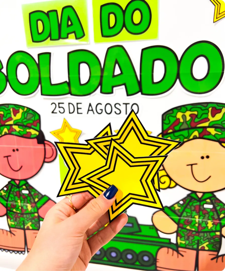 PAINEL DIA DO SOLDADO PARA IMPRIMIR — imagem 2
