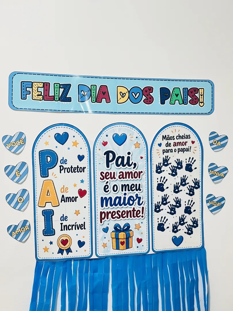 💙 PAINEL DIA DOS PAIS — AMOR EM CADA DETALHE! 💙 — imagem 3