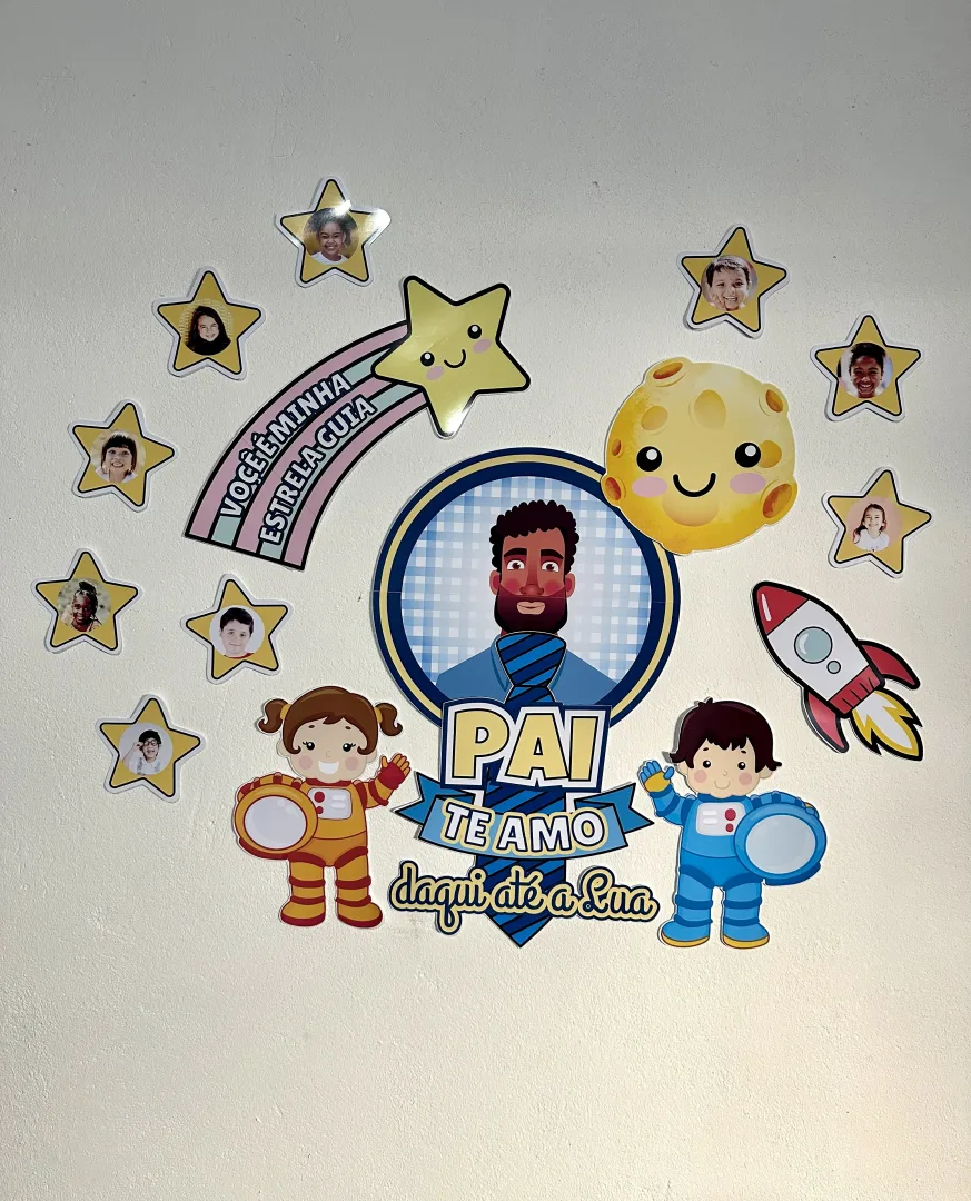 Painel Dia dos Pais Tema Estrelas — imagem 4