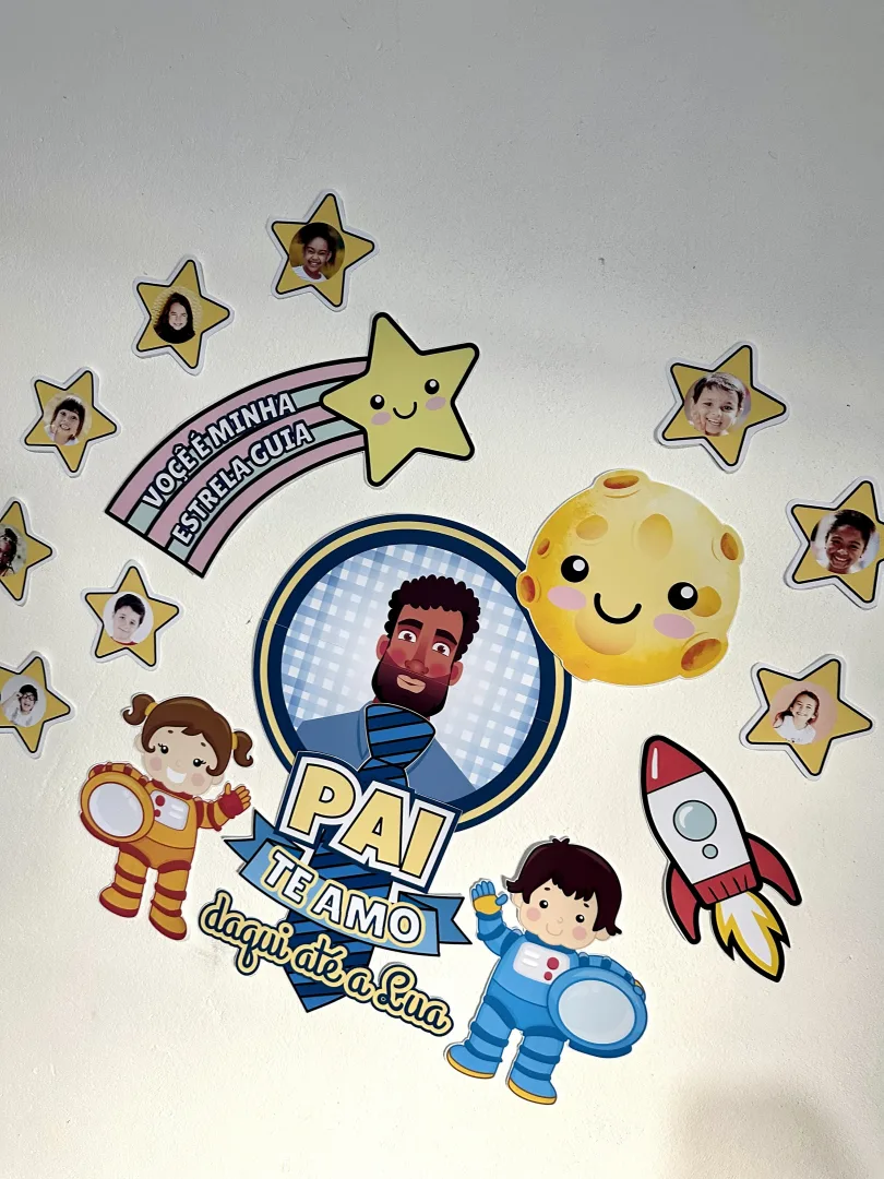 Painel Dia dos Pais Tema Estrelas — imagem 2