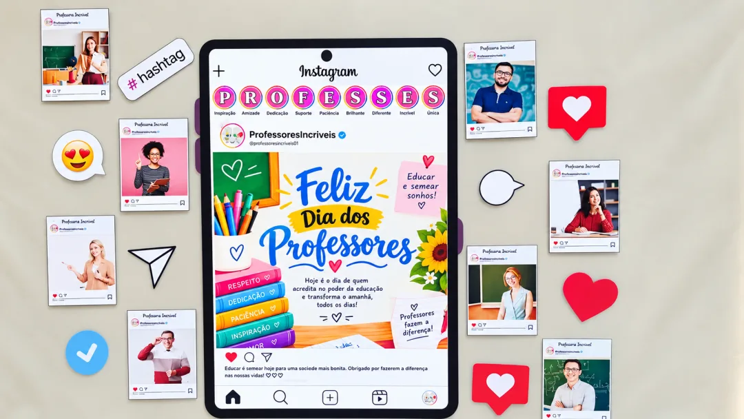 PAINEL DIA DOS PROFESSORES – TEMA INSTAGRAM — imagem 6