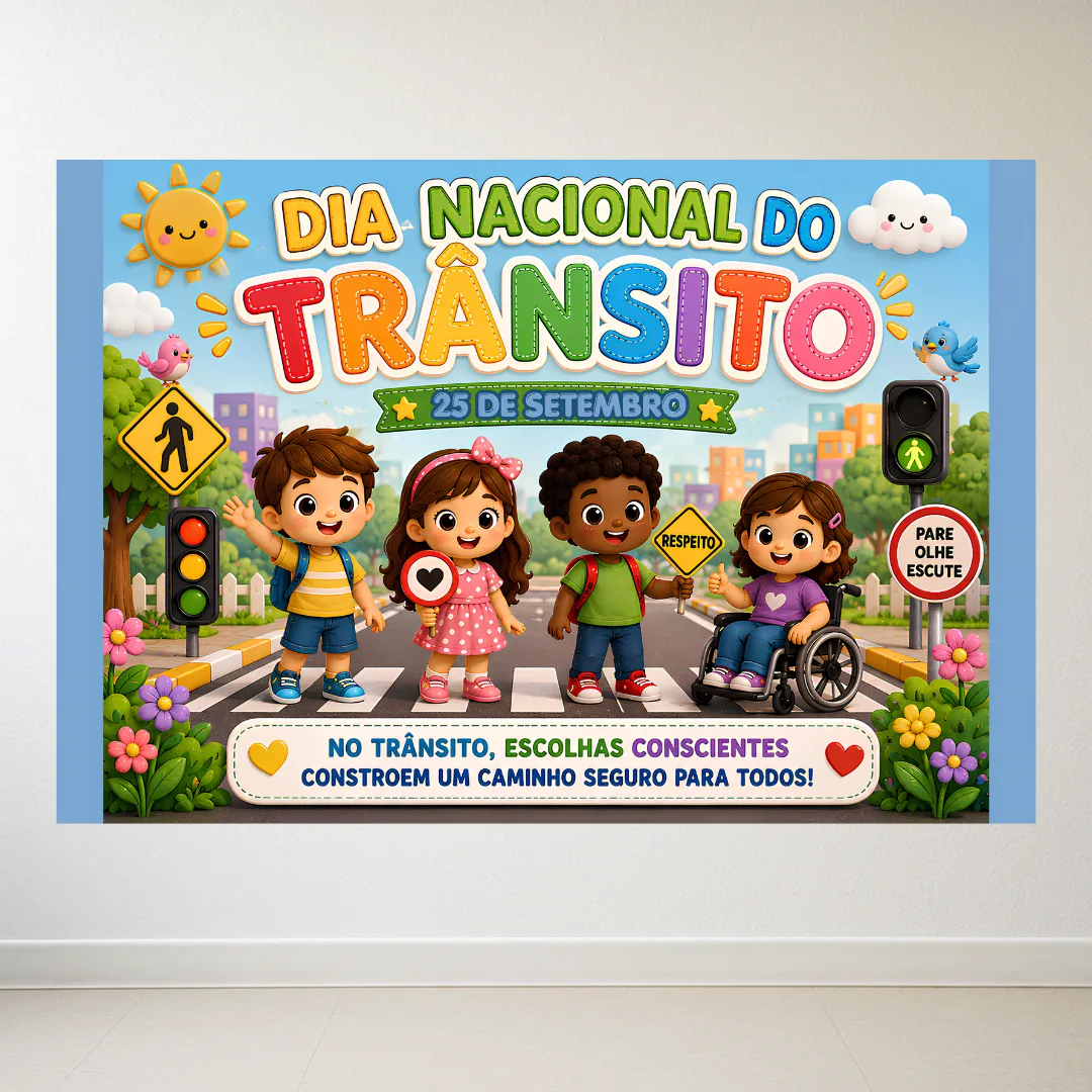 Painel Dia Nacional do Trânsito - 25 de Setembro — imagem 2
