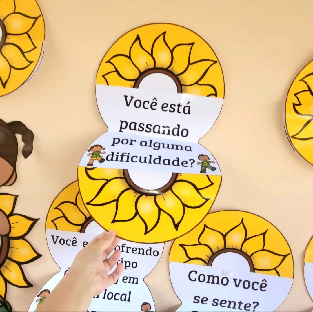 Painel Dinâmica: Abra um girassol e reflita - Setembro Amarelo 🌻  — imagem 3
