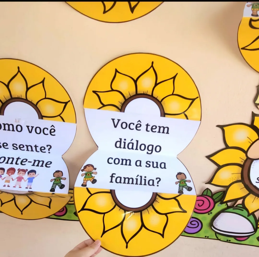 Painel Dinâmica: Abra um girassol e reflita - Setembro Amarelo 🌻  — imagem 5