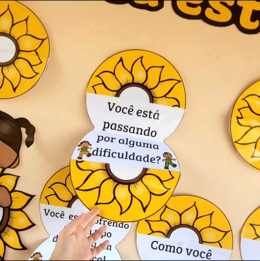 Painel Dinâmica: Abra um girassol e reflita - Setembro Amarelo 🌻  — imagem 6