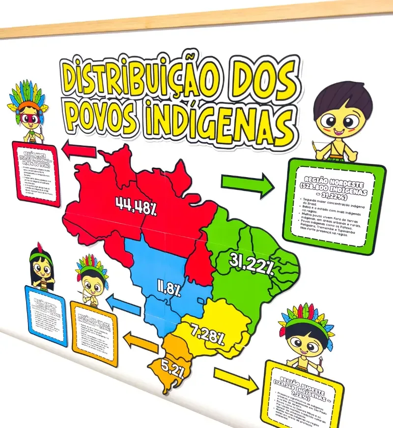 Painel Distribuição dos Povos Indígenas no Brasil — imagem 2