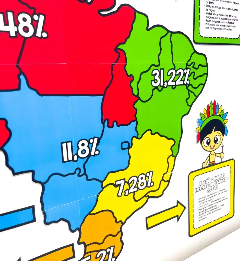 Painel Distribuição dos Povos Indígenas no Brasil — imagem 4