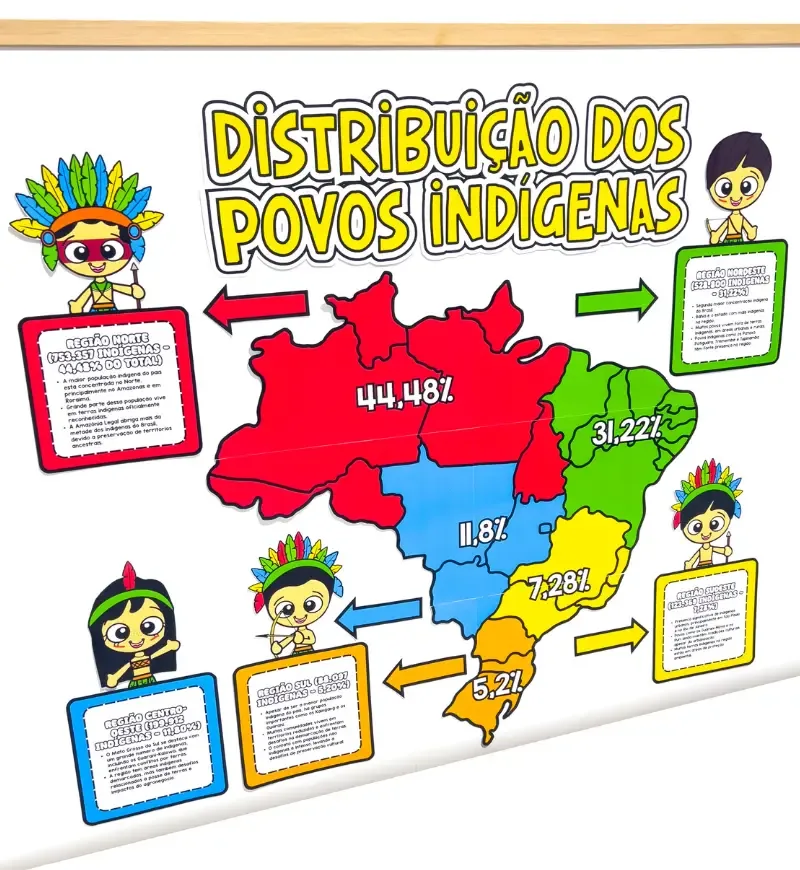 Painel Distribuição dos Povos Indígenas no Brasil — imagem 5