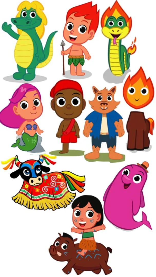 Painel Folclore Brasileiro - Educação Infantil - PDF com 42 Folhas — imagem 3