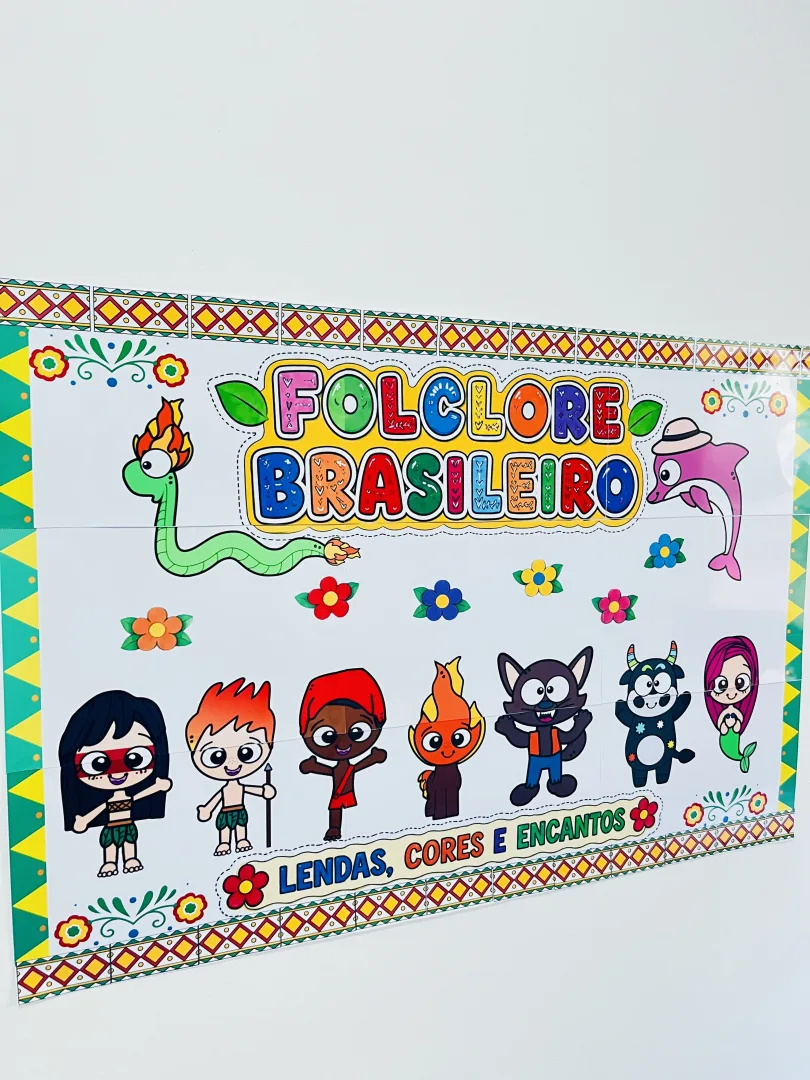 Painel do Folclore Brasileiro – Lendas, Cores e Encantos — imagem 2