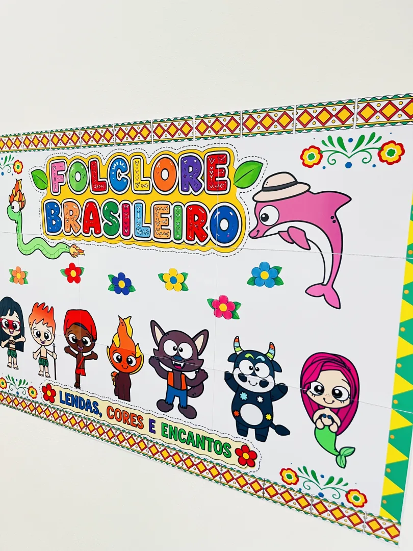 Painel do Folclore Brasileiro – Lendas, Cores e Encantos — imagem 3