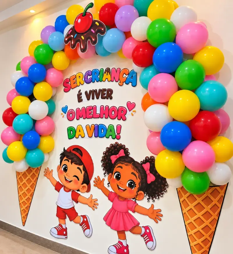 Painel Doce Criança - Dia das Crianças — imagem 2