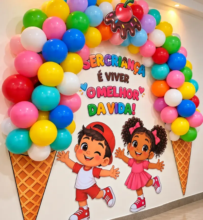 Painel Doce Criança - Dia das Crianças — imagem 4