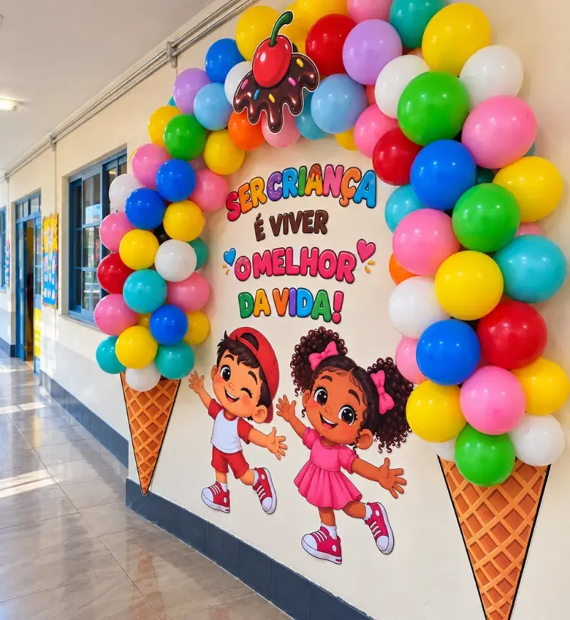 Painel Doce Criança - Dia das Crianças — imagem 5