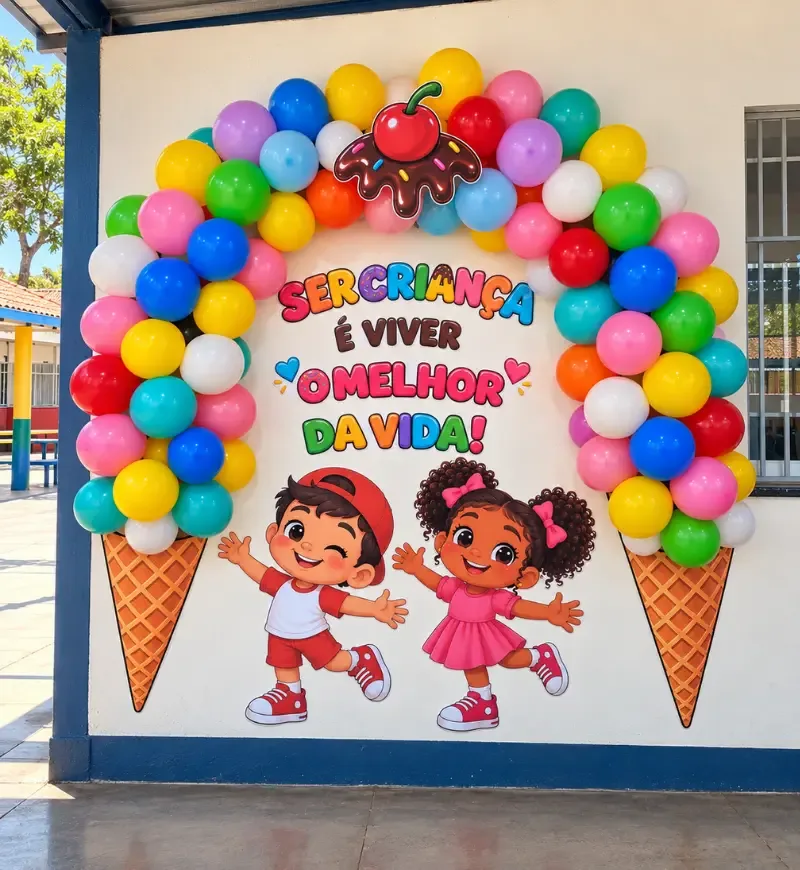 Painel Doce Criança - Dia das Crianças — imagem 6