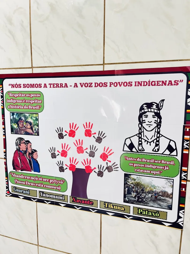 Painel e Cocar Índigena — Pronto para Imprimir — imagem 3