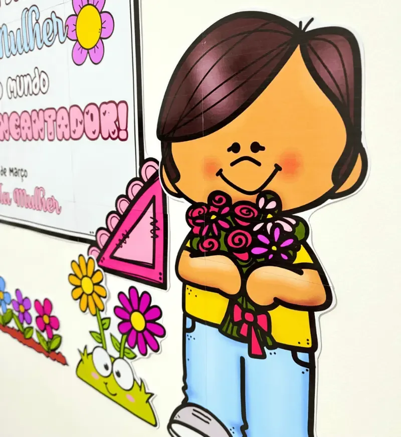 Painel e Lembrancinha Dia da Mulher — imagem 6