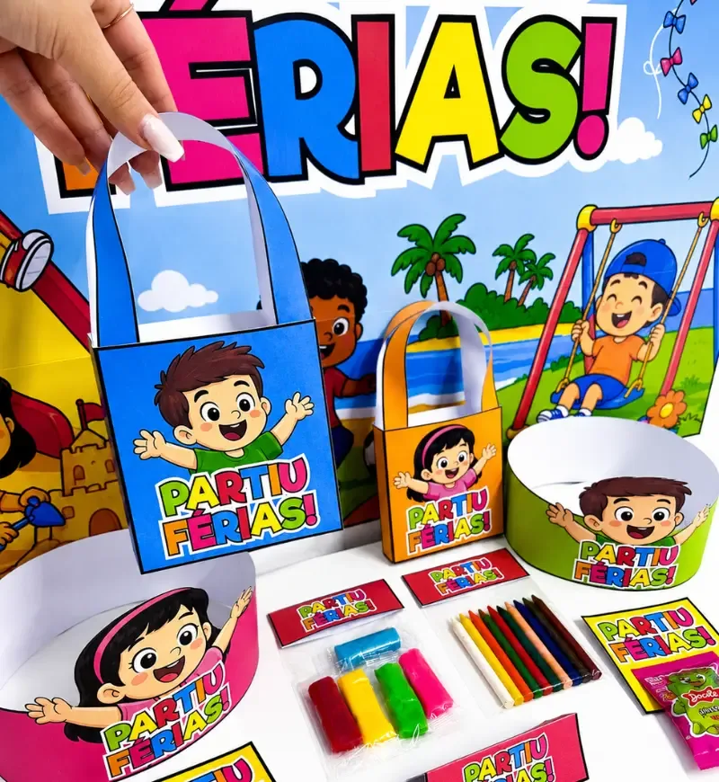 Painel e Lembrancinhas de Férias — imagem 3