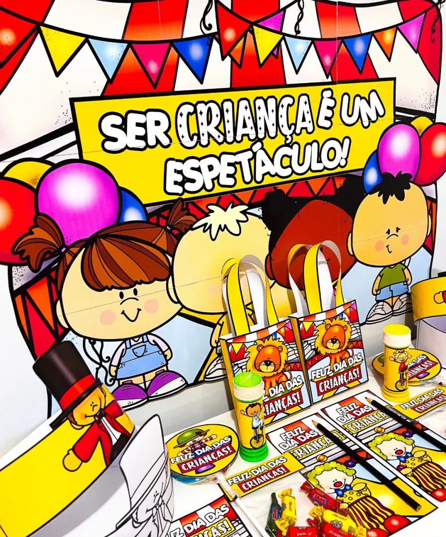 PAINEL E LEMBRANCINHAS DIA DAS CRIANÇAS — imagem 3