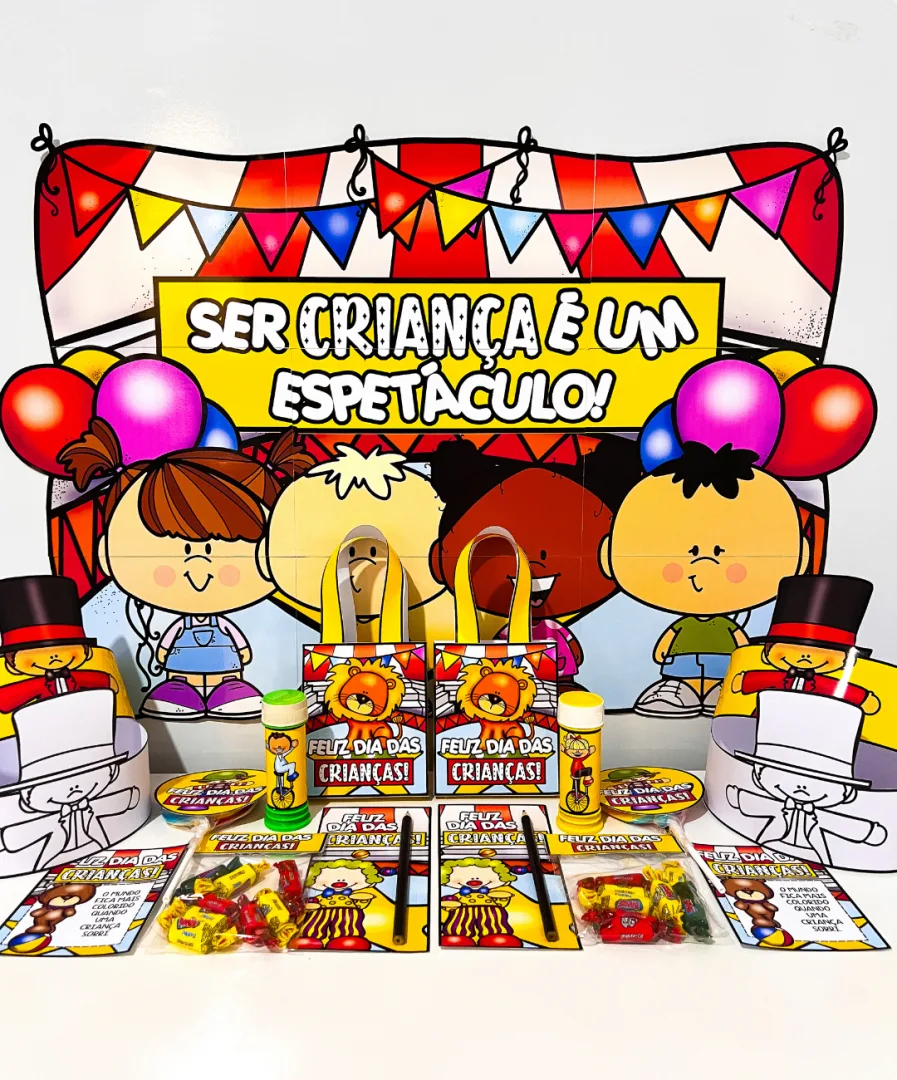 PAINEL E LEMBRANCINHAS DIA DAS CRIANÇAS — imagem 4