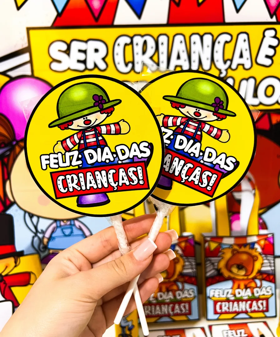 PAINEL E LEMBRANCINHAS DIA DAS CRIANÇAS — imagem 5