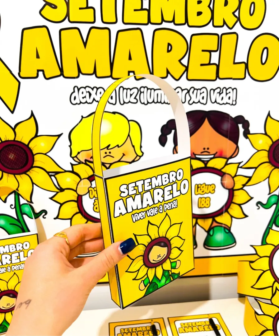 PAINEL E LEMBRANCINHAS - SETEMBRO AMARELO — imagem 3