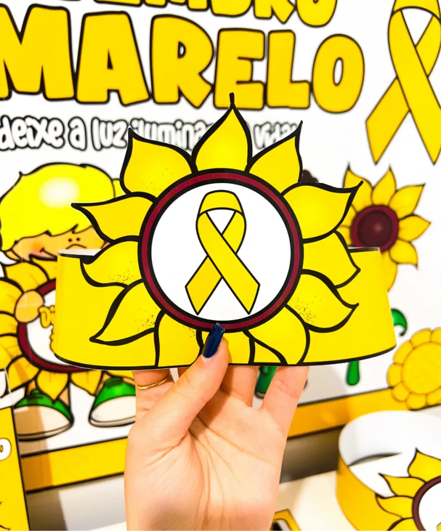 PAINEL E LEMBRANCINHAS - SETEMBRO AMARELO — imagem 5