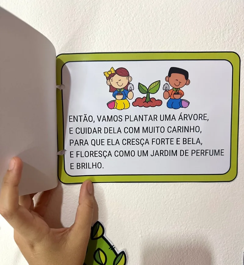 Painel e Livro Poema Dia da Árvore PDF Educação Infantil — imagem 5