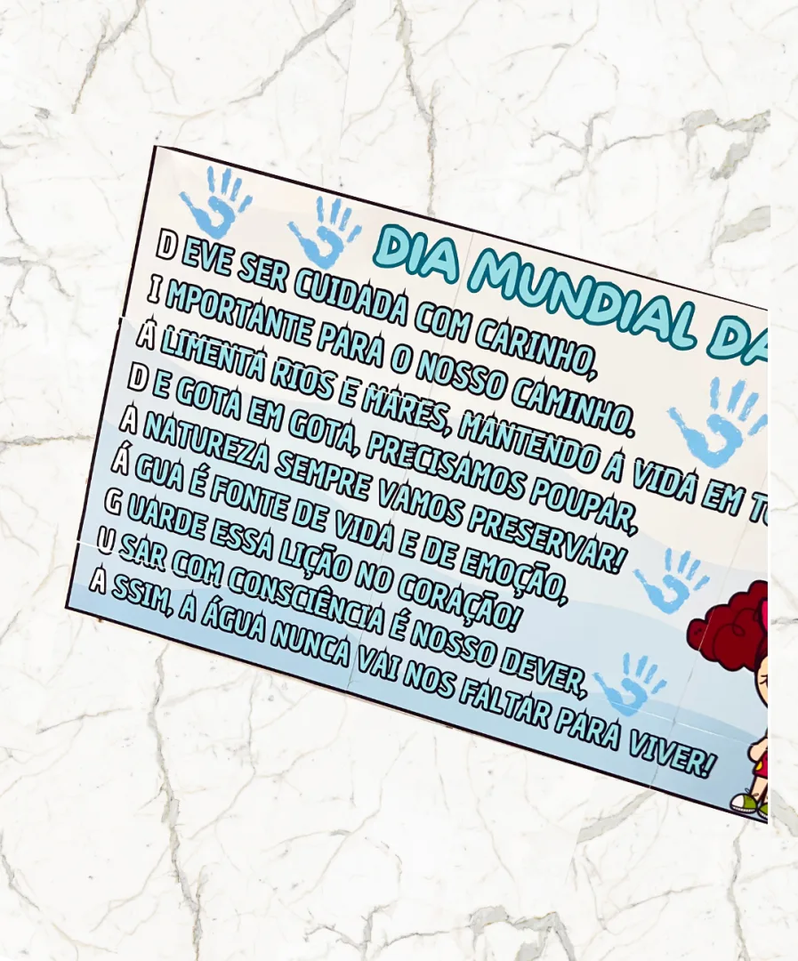 PAINEL EDUCATIVO DIA DA ÁGUA — imagem 2