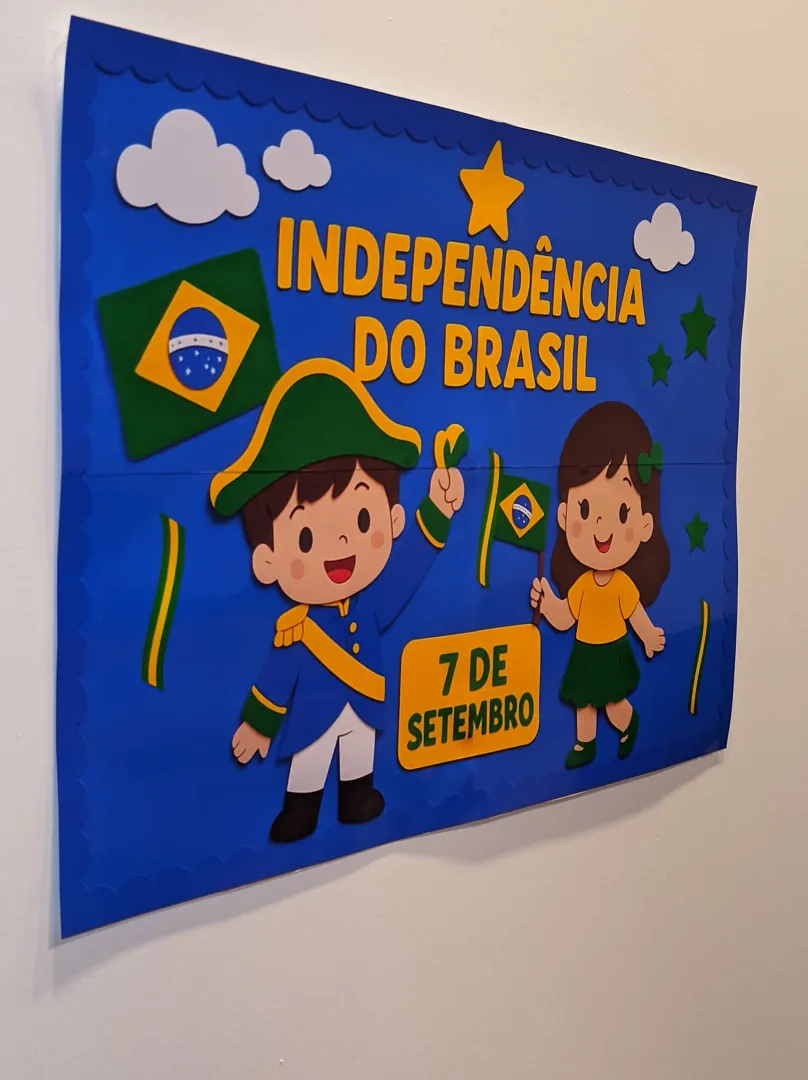 Painel Escolar Dia da Independência do Brasil – 7 de Setembro (3 Tamanhos) — imagem 4