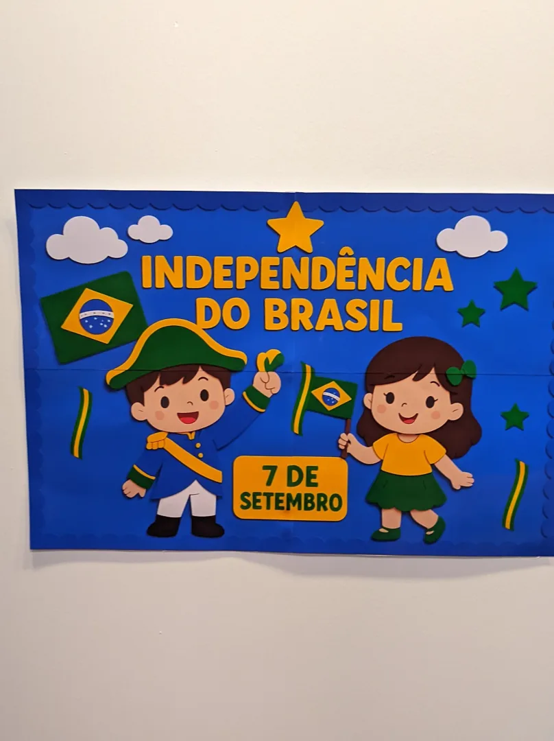 Painel Escolar Dia da Independência do Brasil – 7 de Setembro (3 Tamanhos) — imagem 3