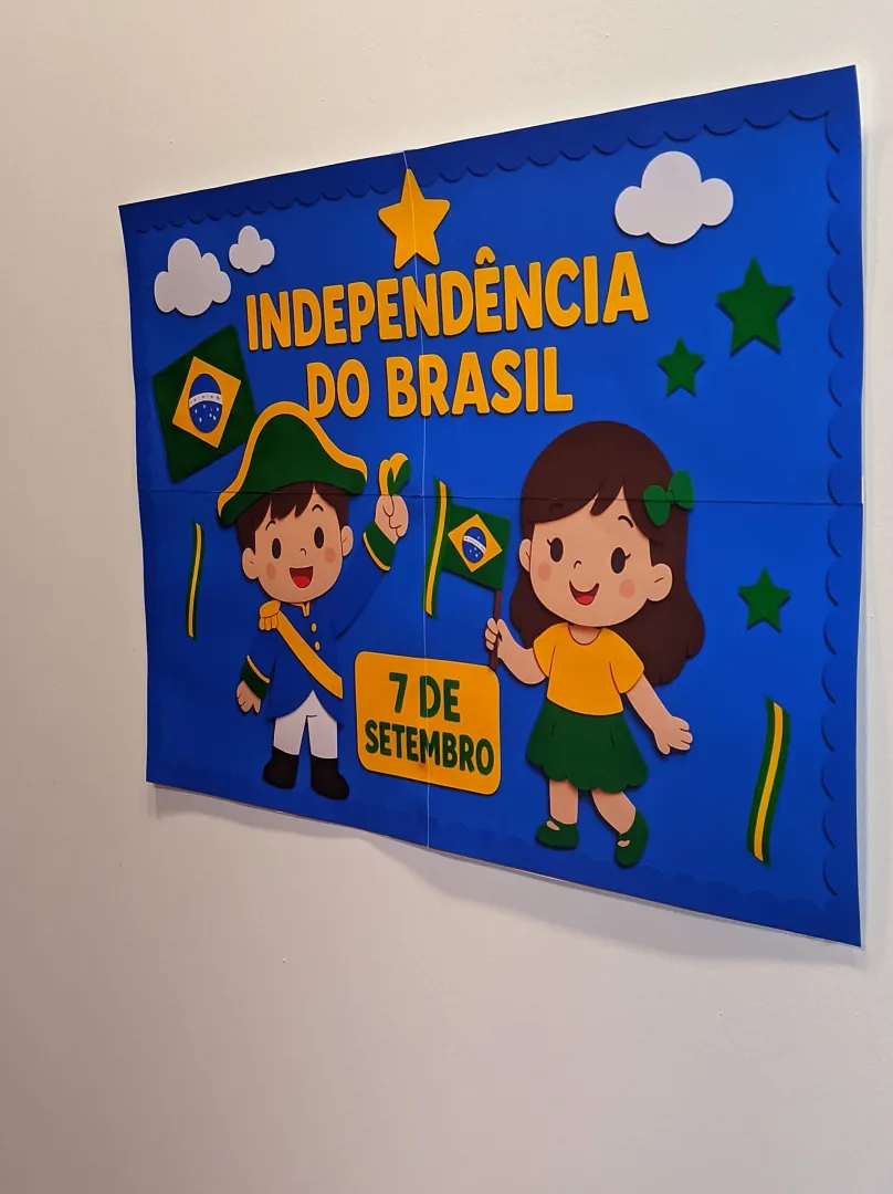 Painel Escolar Dia da Independência do Brasil – 7 de Setembro (3 Tamanhos) — imagem 5