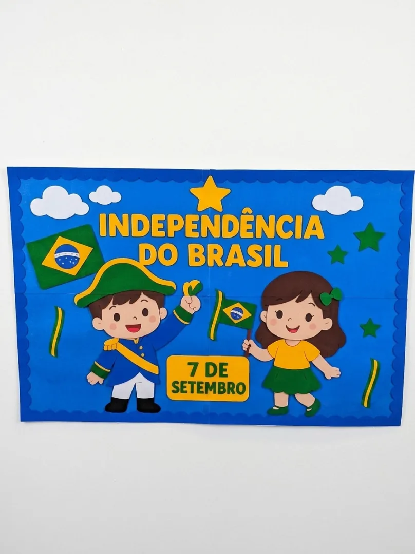 Painel Escolar Dia da Independência do Brasil – 7 de Setembro (3 Tamanhos) — imagem 2