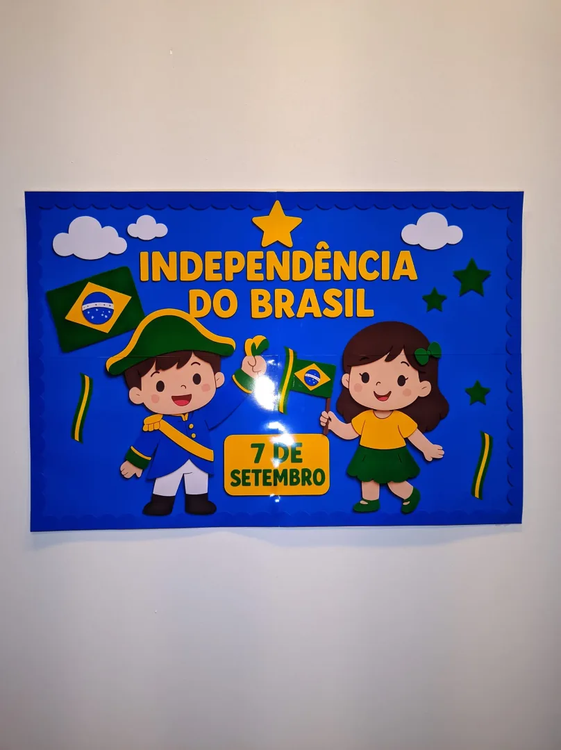 Painel Escolar Dia da Independência do Brasil – 7 de Setembro (3 Tamanhos) — imagem 6