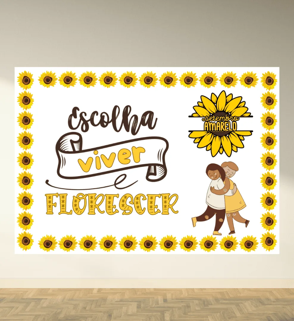 Painel Escolha Viver - Setembro Amarelo — imagem 2