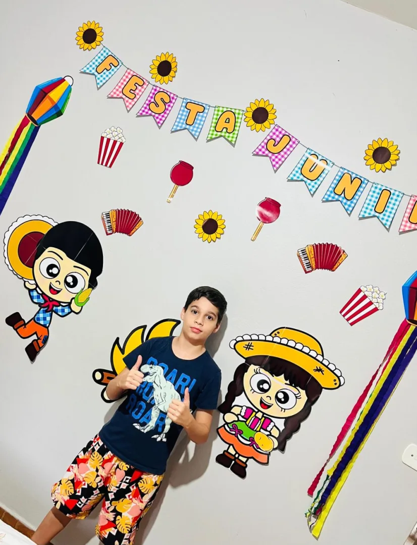 Painel Festa Junina Grande — Pronto para Imprimir — imagem 2