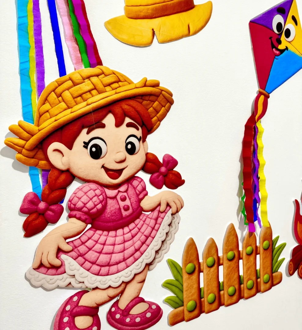 Painel Festa Junina - Massinha — imagem 5
