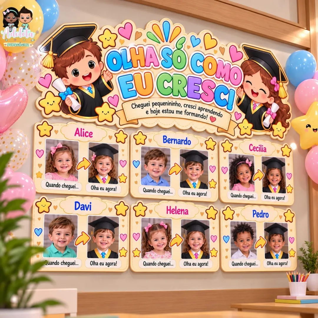 Painel Formatura-Olha Só Como eu Crescj — imagem 2